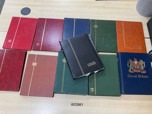 Stamp stock books - b/c,
