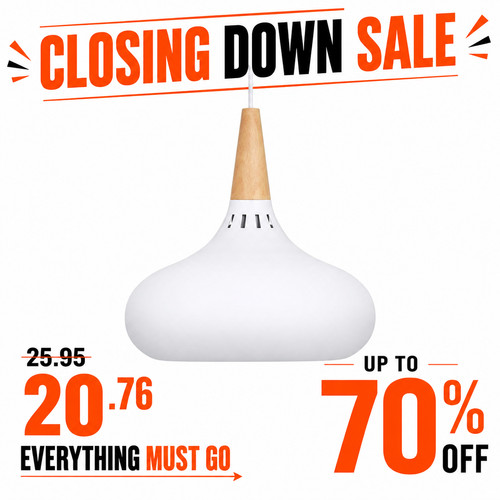 White hanging shade classy - hanging,