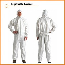 Coveralls Disposable White