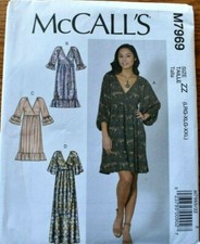MCCALLS PATTERN 7969  DRESSES