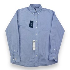 ETON Shirt Slim Fit Oxford Textured Blue Soft Business Cotton RRP150