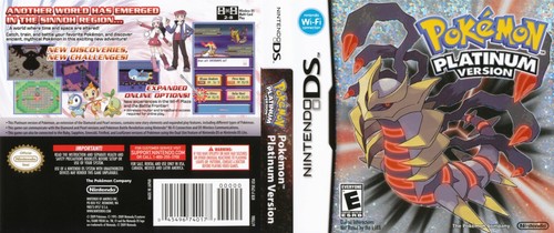 Pokemon platinum version ds - platinum,