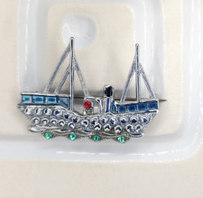 Vintage Staybrite Fishing Boat