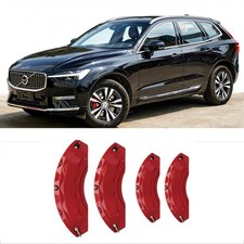 4pcs Red Customized Aluminum