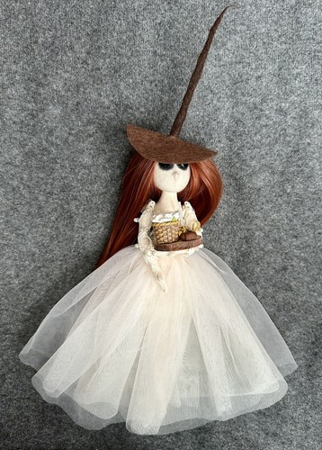 Handmade witch doll pendle - doll,