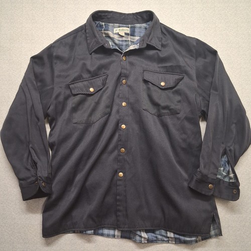Vtg men haband flannel lined - haband,