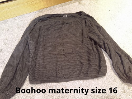 Boohoo black maternity - boohoo,