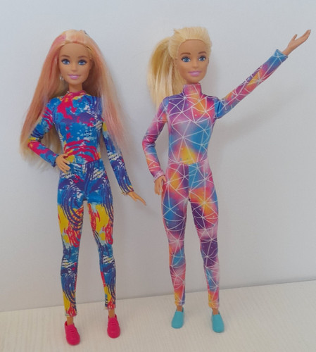 Barbie ski gymnastic - ski, dolls