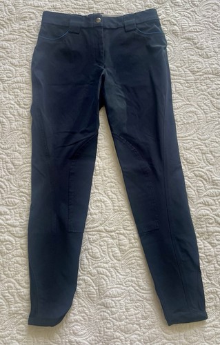 Navy blue breeches - blue,
