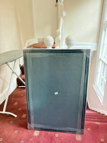 New black large picture - , frame