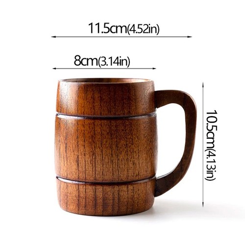 Natural wooden cup - cup, wood