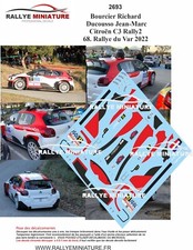 DECALS 1/43 REF 2693 CITROEN