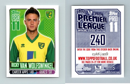 Ricky van wolfswinkel 240 - wolfswinkel, #240