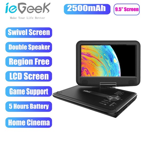 Iegeek portable dvd player - portable,