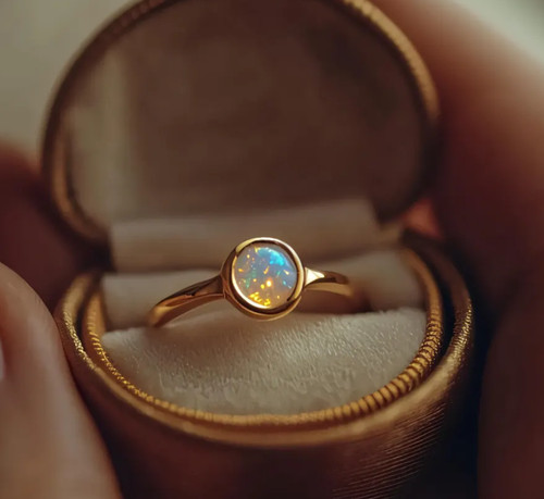 Real round cut - round,