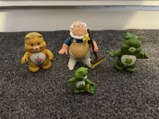 Care Bears 1980s Vintage Collectible Figures Set
