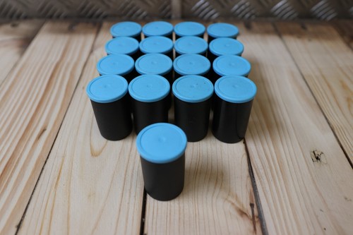 Empty 35mm film - 17, canisters