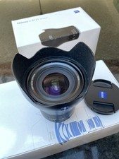 Zeiss Milvus 21mm f/2.8 Distagon T* ZE Lens Canon EF mint condition