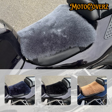 Motorcycle sheepskin seat pad - sheepskin,