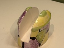 Hand Painted Ceramic Napkin