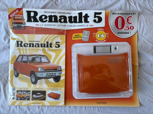 Renault 6 scale model - renault, 1/6