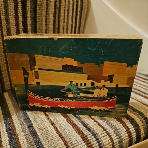 Vintage japanese marquetry - japanese,