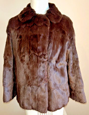 Real Mink Fur Jacket Coat