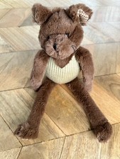 Dora Designs Brown Soft Plush Toy country folk dog pup puppy 16.5” long