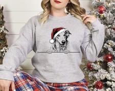 Xmas Sweater Borzoi Dog