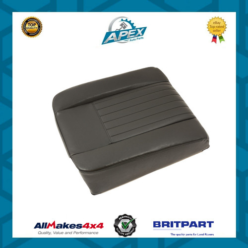 Deluxe vinyl black centre seat - black,