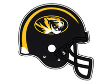 Missouri Tigers Helmet Logo College Sticker Waterproof Vinyl Decal Die-Cut Car