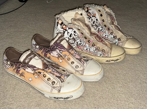 Vintage hardy shoes - shoes, skull