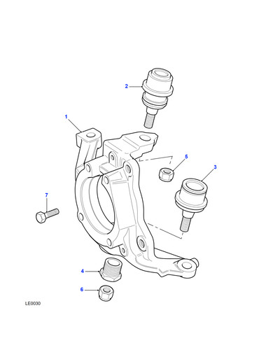 Land rover lower front - land,
