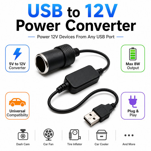 Usb 12v cigarette lighter - 12v,
