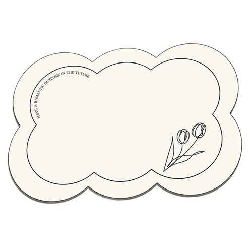 Flower kitchen mat 40x60cm - flower,