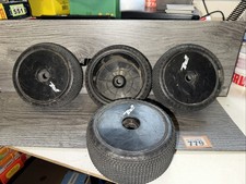 1/8 Truggy Wheels & Tyres Hexes Damaged 17mm Rc Car