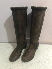 Pikolinos knee high brown winter womens size UK 7 boots shoes - IF