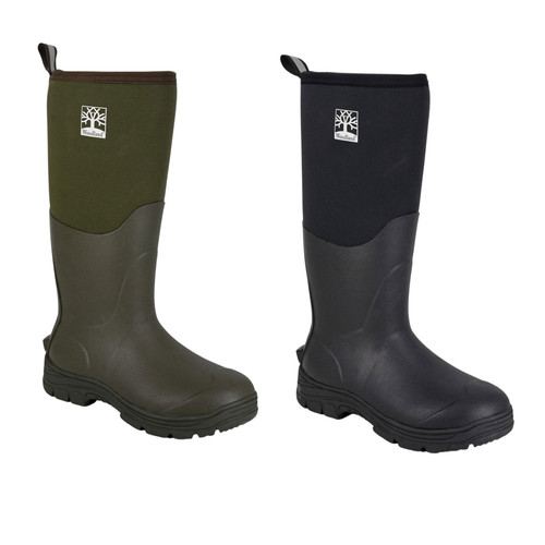 Woodland womens mens wellies - womens,