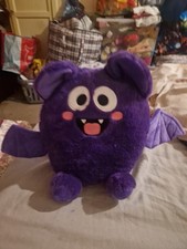 Tesco Purple Bat Soft Toy