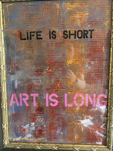 Painting wooden frame handmade - frame,