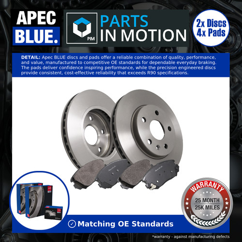 Vented brake discs and pads - discs,