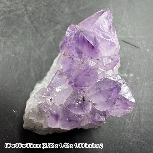 Amethyst crystal mineral - crystal,