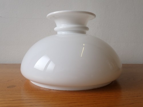 Vintage opaline glass - oil, lamp