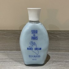 Bourjois - Soir De Paris - Hand Cream - Vintage & Rare - Full Bottle - 105 C.C.
