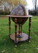 LOVELY ANTIQUARIAN GLOBE DRINKS TROLLEY / CABINET