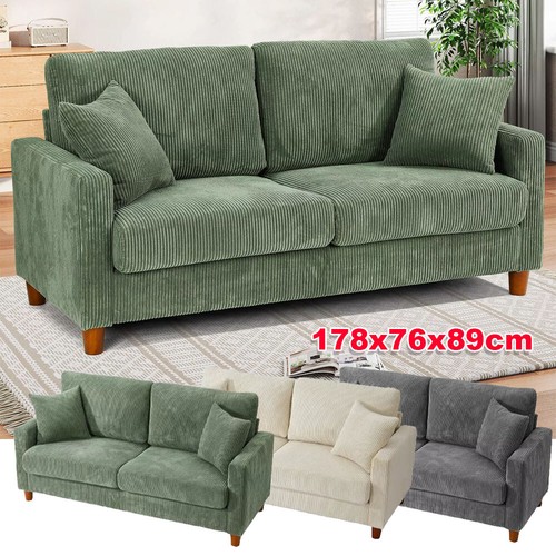 Corduroy sofa seater modern - seater,