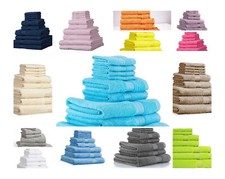 Luxury Hotel Cotton Super Soft Towels 500GSM FACE HAND BATH SHEET Supreme 🛁