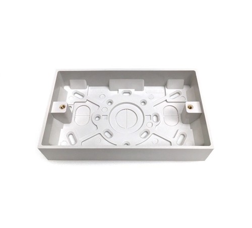 Double twin 25mm white wall - 25mm,