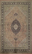 Pure Silk Kashmir Area Rug 6x8