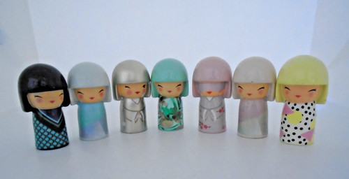 Skincity kokeshi dolls - 7, x